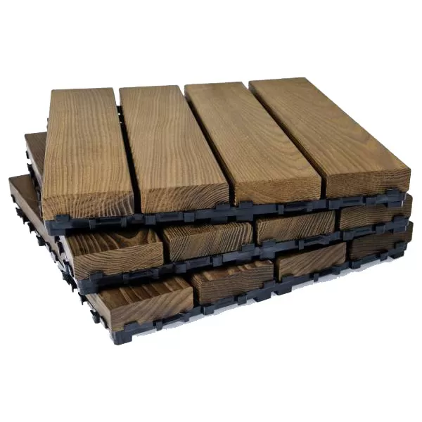 Wooden Tile Deck